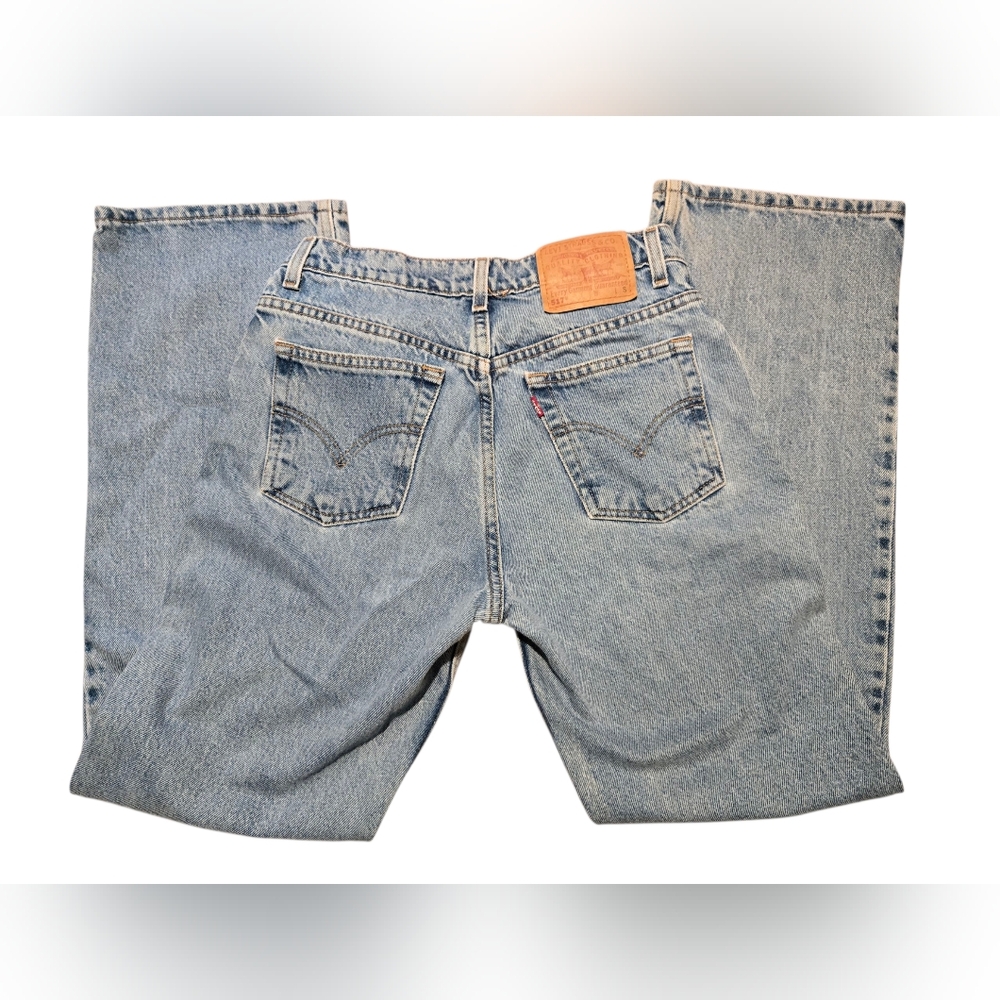 Levi's Relaxed Blue Jeans with Vintage Faded Look